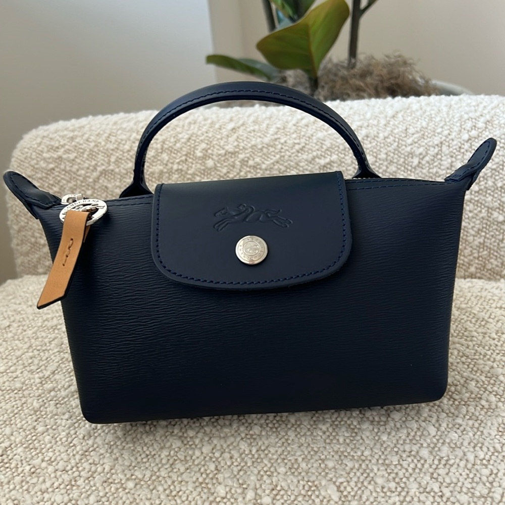 Longchamp
Le Pliage City Coated Canvas Mini Pouch